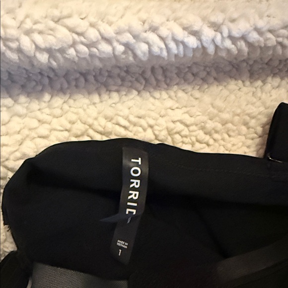 torrid Black Text-Label Swim or Apparel Piece - Picture 2 of 4